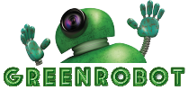 Green Robot Events Logo